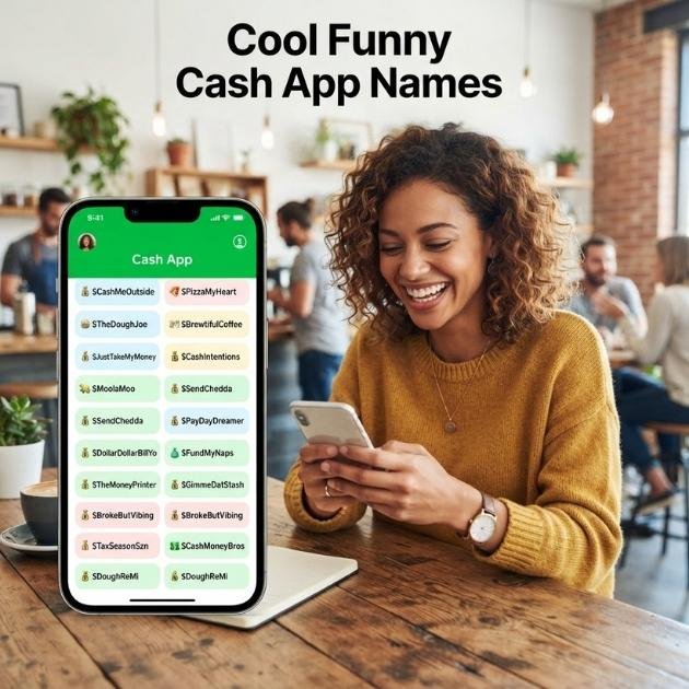 Cool Funny Cash App Names