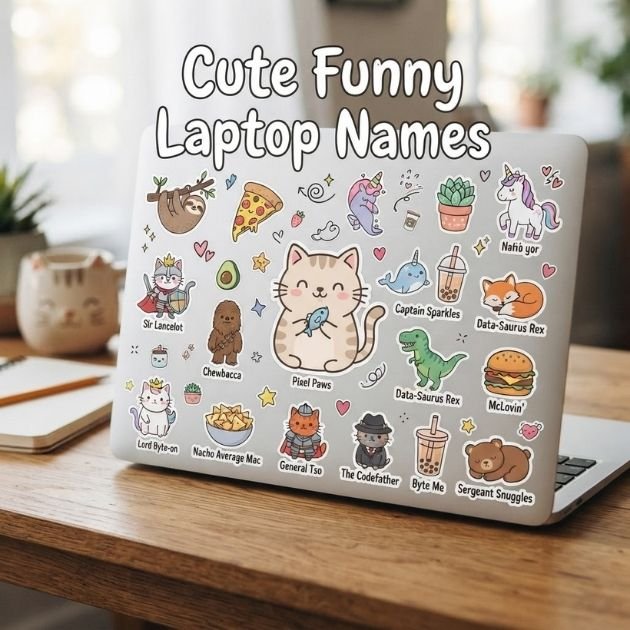 Cute Funny Laptop Names