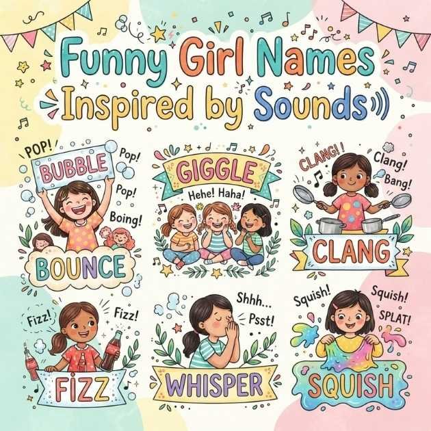 Funny Girl Names Inspired by Sounds