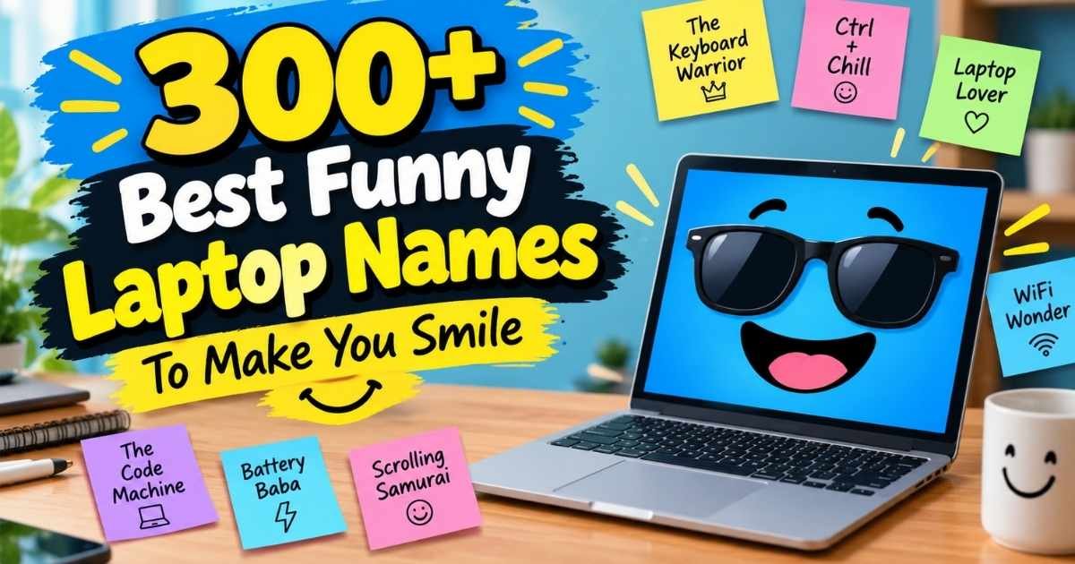 Funny Laptop Names
