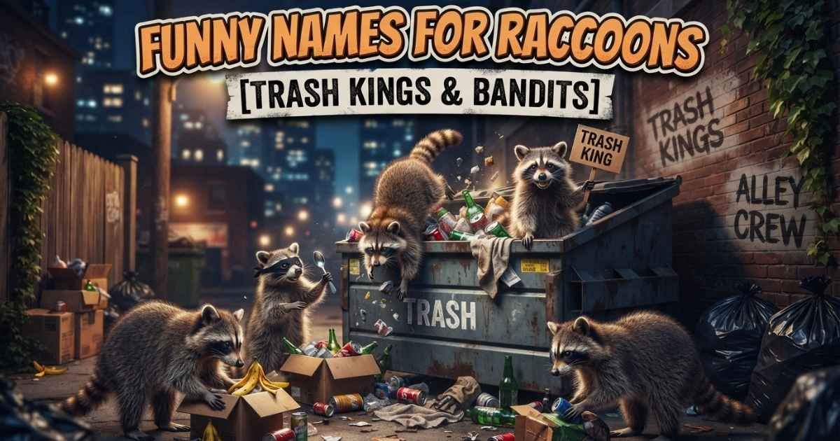 Funny Names For Raccoon