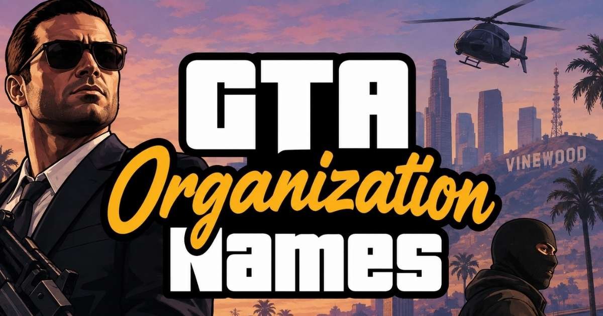 GTA Organization Names
