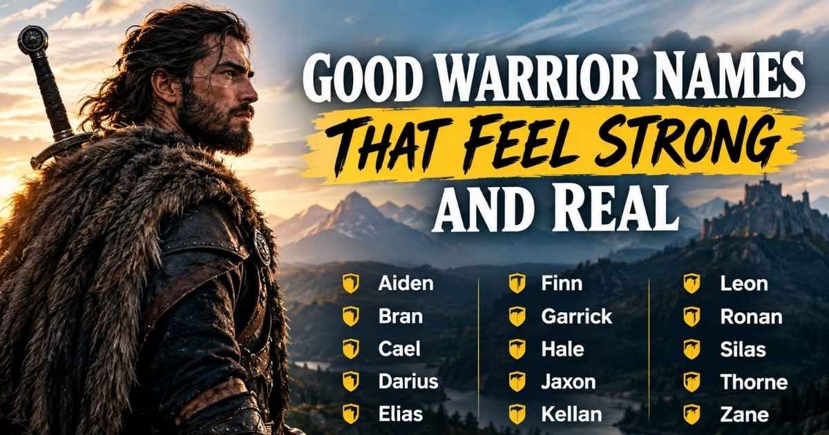 Good Warrior Names