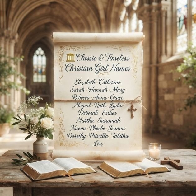 🏛️ Classic & Timeless Christian Girl Names