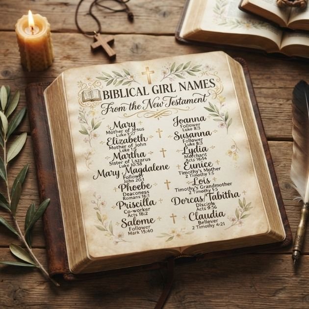 📖 Biblical Girl Names from the New Testament