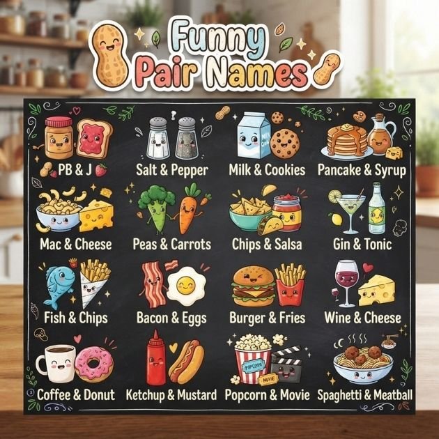 🥜 Funny Pair Names