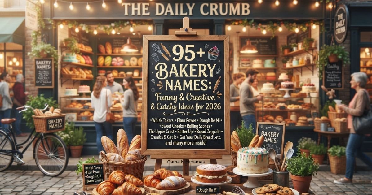 Bakery Names