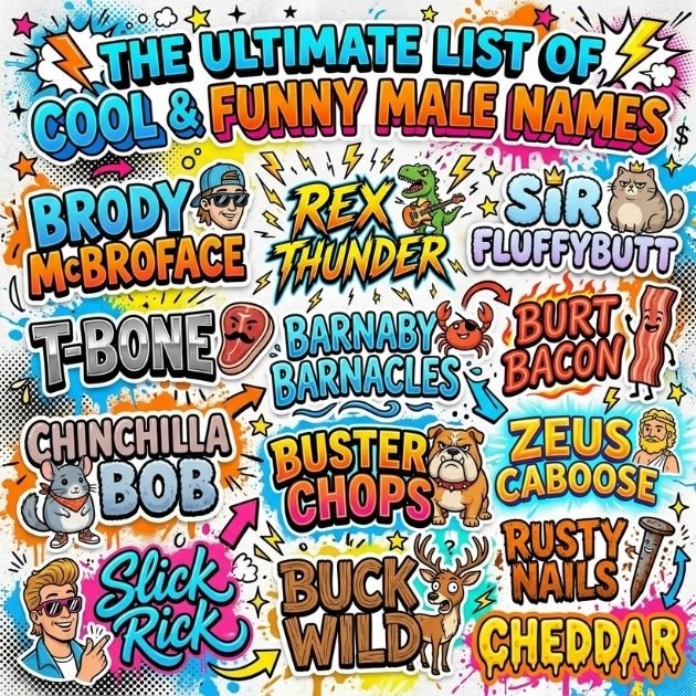 Cool Funny Male Names