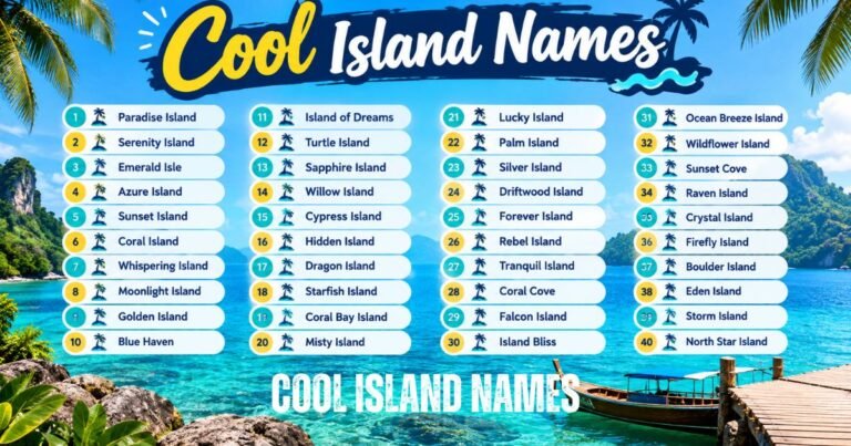 Cool Island Names