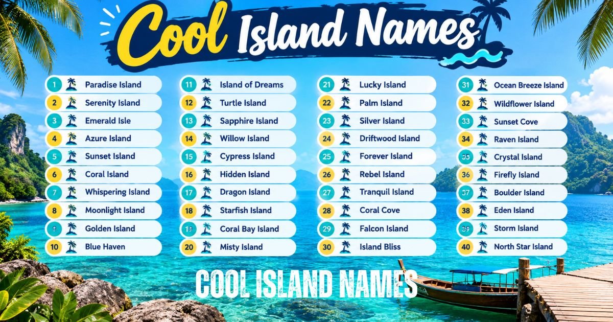 Cool Island Names