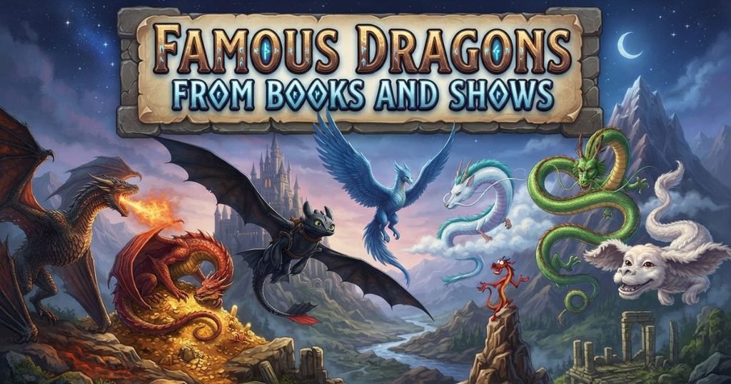 Famous Dragons from Books and Shows
