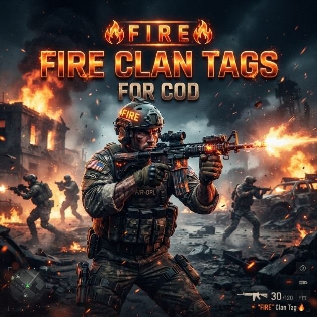Fire Clan Tags for COD