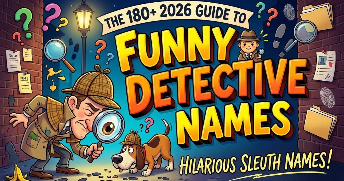 Funny Detective Names
