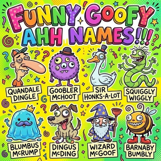 Funny Goofy Ahh Names