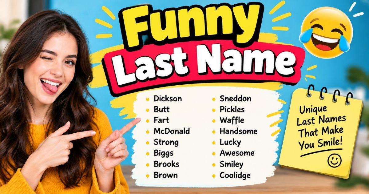 Funny Last Name