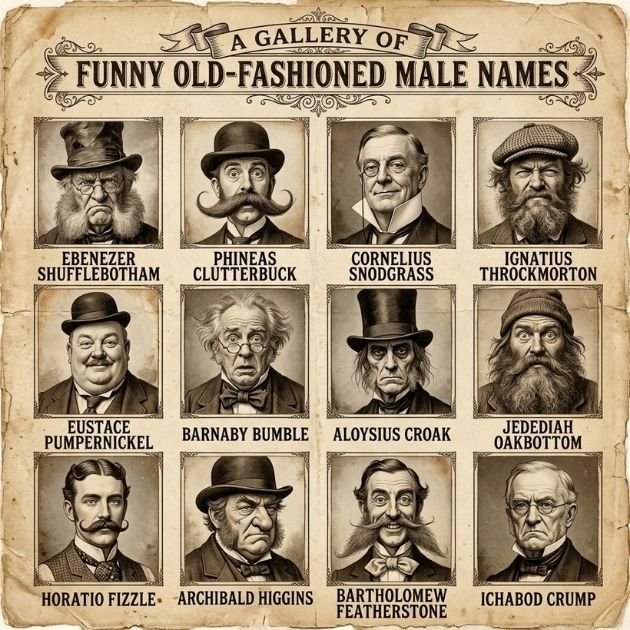 Funny Old-Fashioned Male Names
