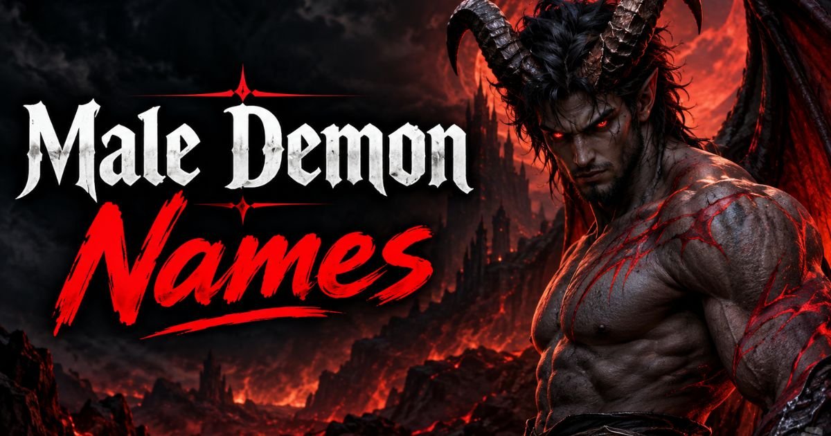 Male Demon Names