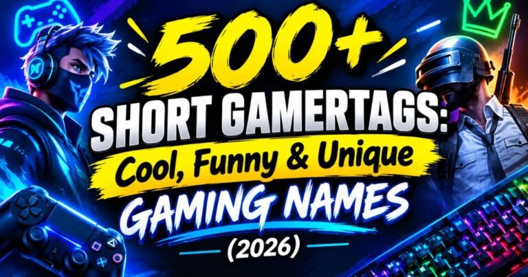 Short Gamertags