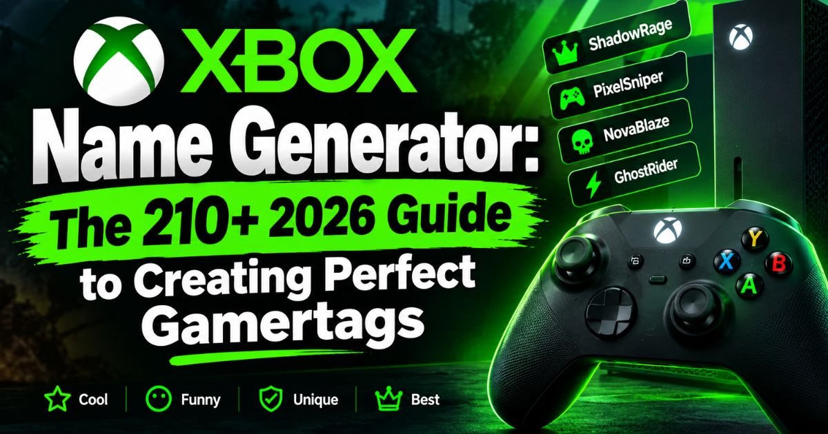 Xbox Name Generator