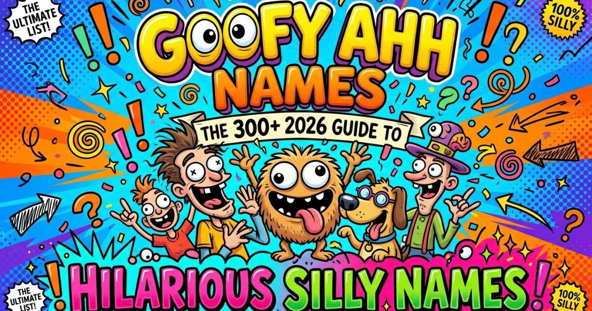 Goofy Ahh Names